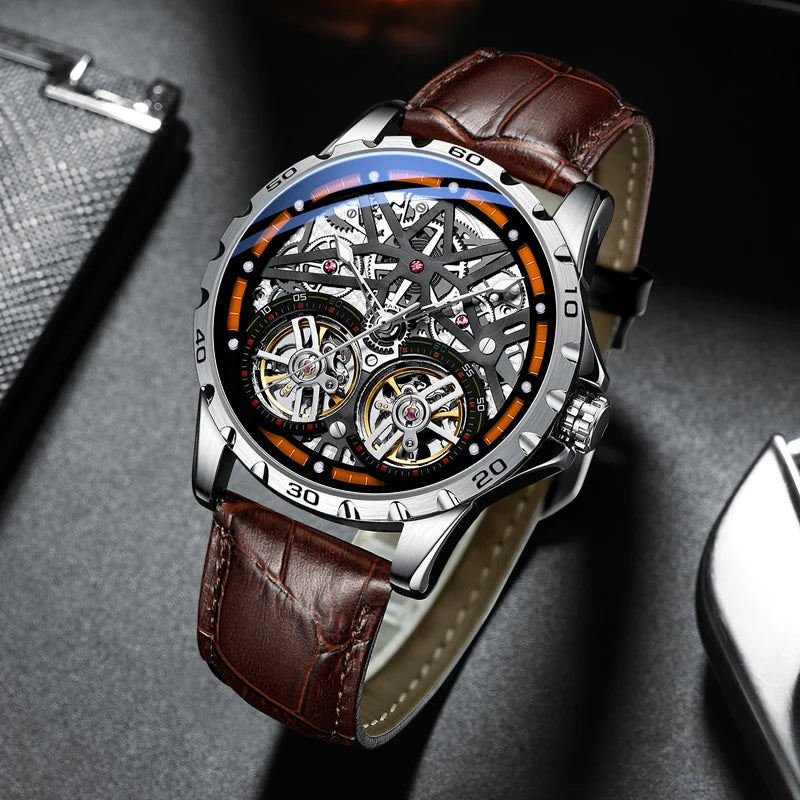 Montre Automatique AILANG — Double Tourbillon, Édition Prestige