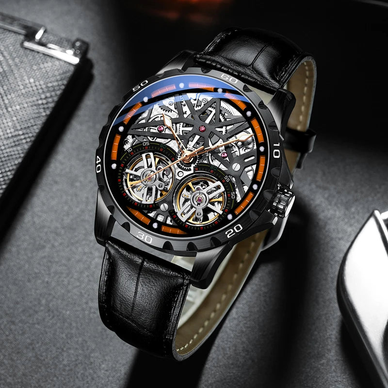 Montre Automatique AILANG — Double Tourbillon, Édition Prestige