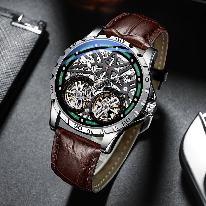 Montre Automatique AILANG — Double Tourbillon, Édition Prestige