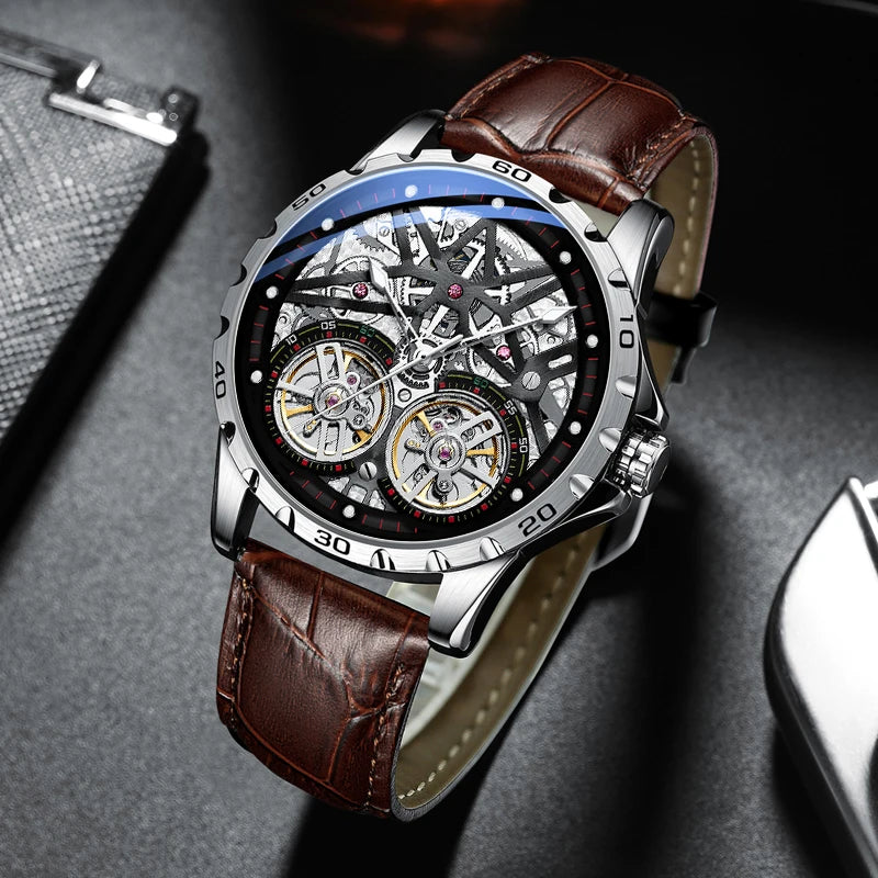 Montre Automatique AILANG — Double Tourbillon, Édition Prestige