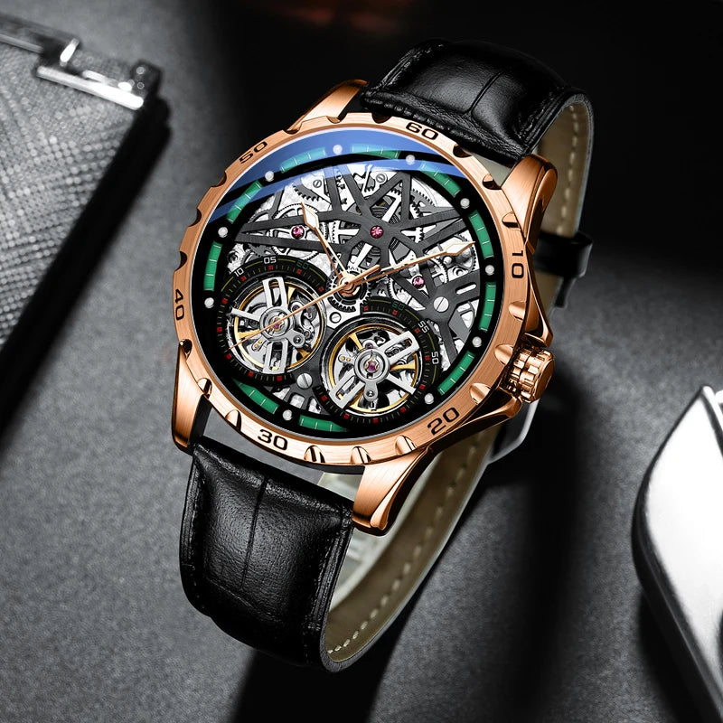 Montre Automatique AILANG — Double Tourbillon, Édition Prestige