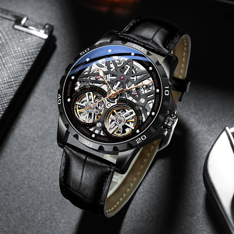 Montre Automatique AILANG — Double Tourbillon, Édition Prestige