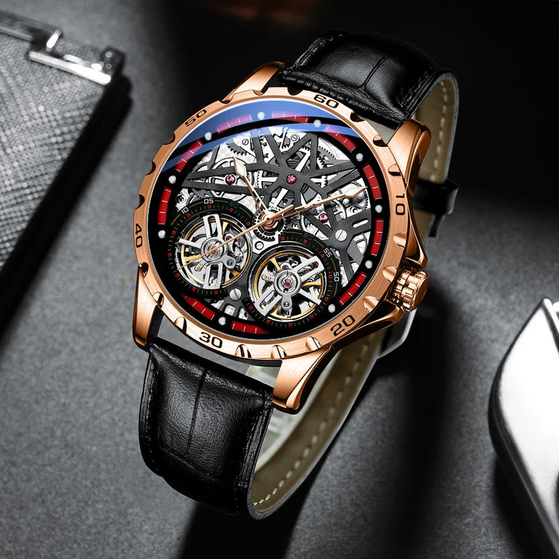 Montre Automatique AILANG — Double Tourbillon, Édition Prestige
