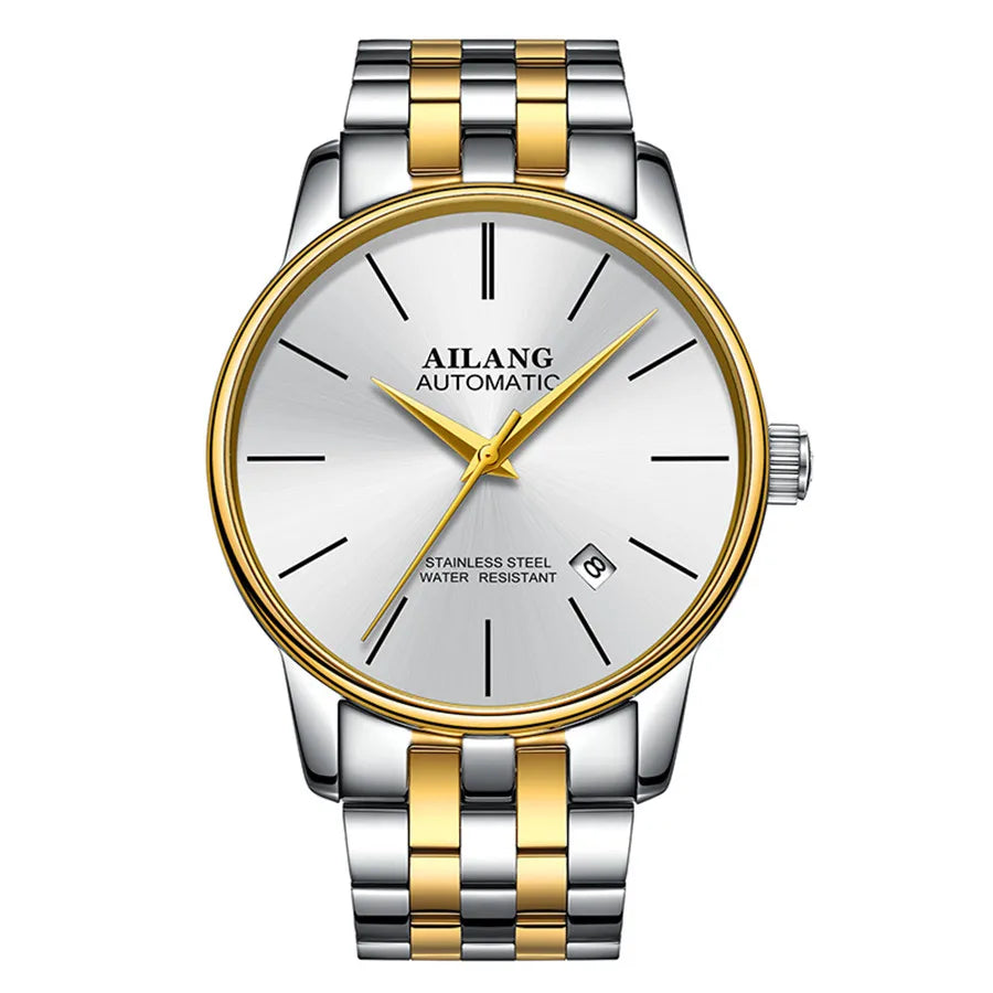Montre Automatique AILANG — Cadran Ultra-fin, Bracelet Cuir