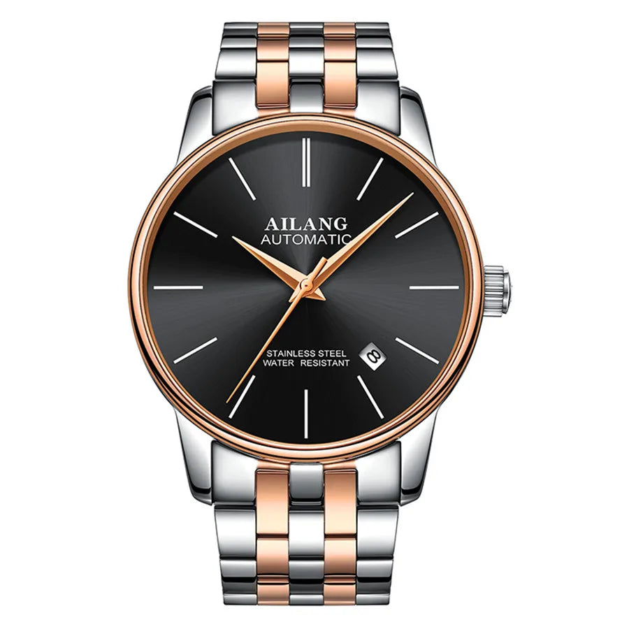 Montre Automatique AILANG — Cadran Ultra-fin, Bracelet Cuir