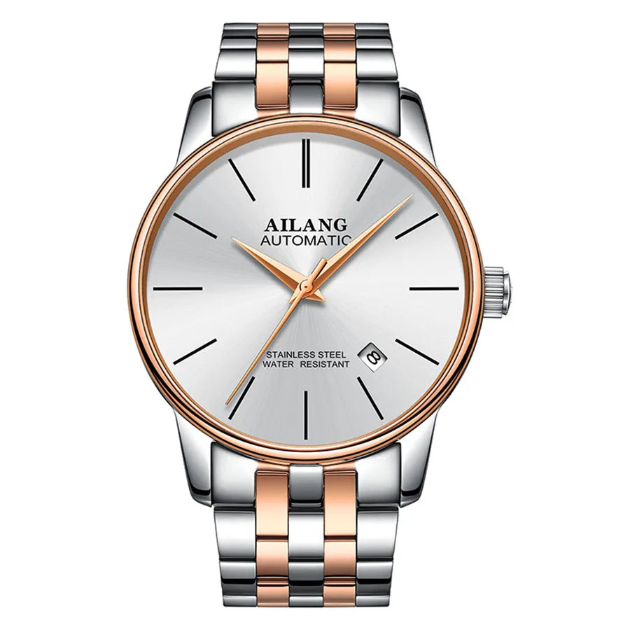 Montre Automatique AILANG — Cadran Ultra-fin, Bracelet Cuir