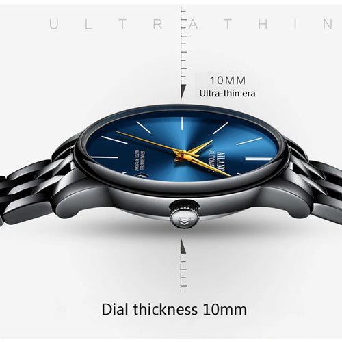 Montre Automatique AILANG — Cadran Ultra-fin, Bracelet Cuir