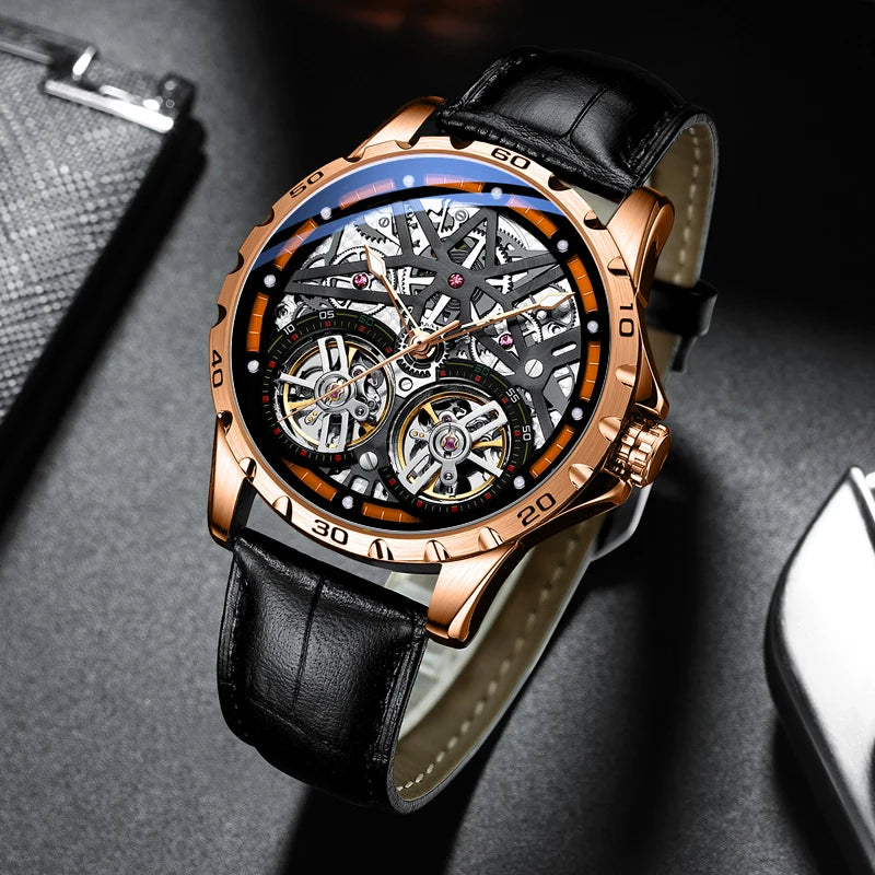 Montre Automatique AILANG — Double Tourbillon, Édition Prestige