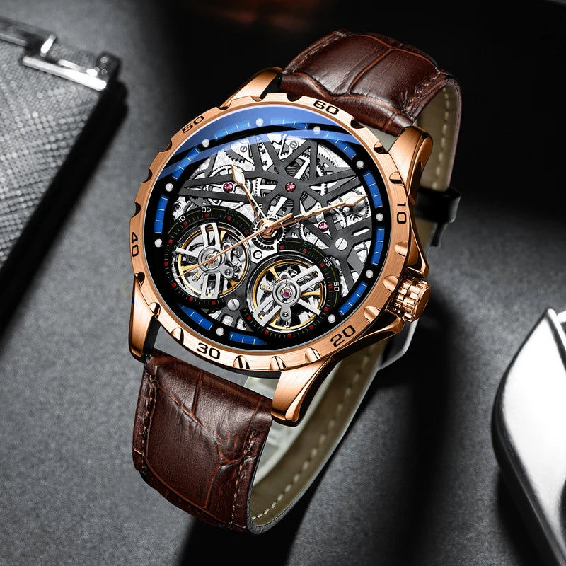 Montre Automatique AILANG — Double Tourbillon, Édition Prestige