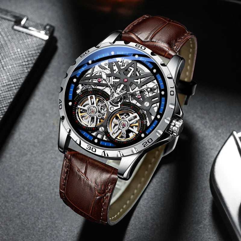 Montre Automatique AILANG — Double Tourbillon, Édition Prestige