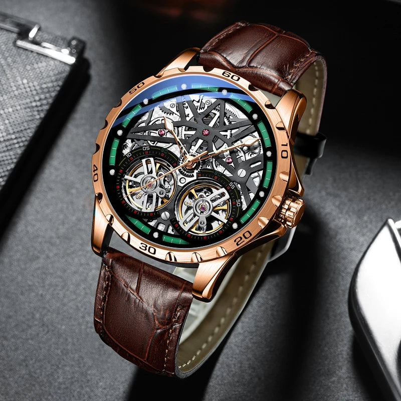 Montre Automatique AILANG — Double Tourbillon, Édition Prestige