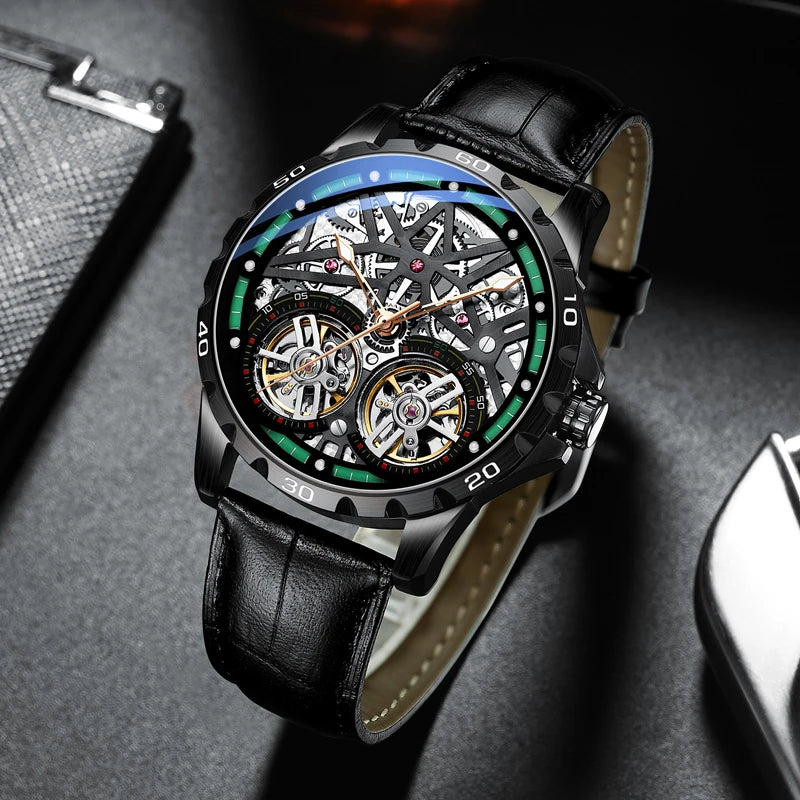 Montre Automatique AILANG — Double Tourbillon, Édition Prestige