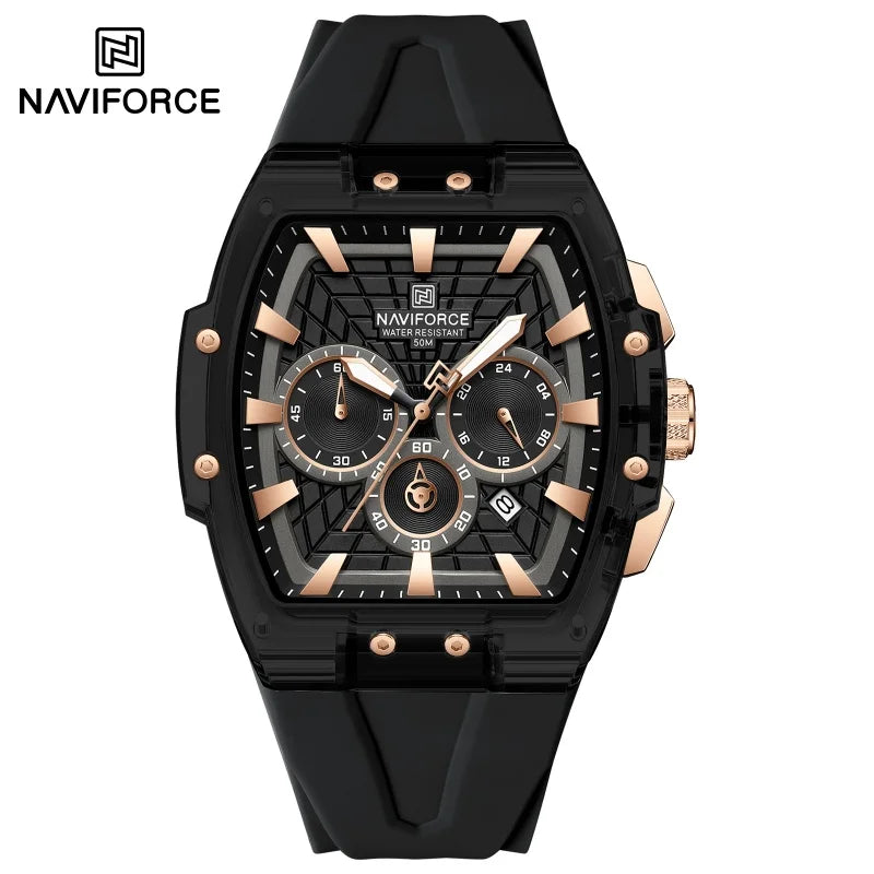 Montre NAVIFORCE — Chronographe Multifonction, 30m