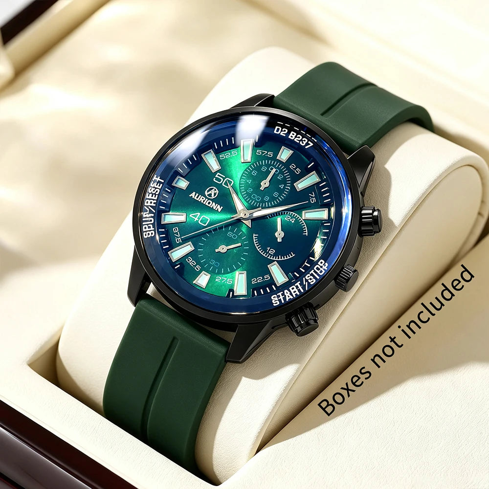 Montre Quartz Homme Nouvelle 1Pc, Pratique et Polyvalente, Le Meilleur Choix pour Offrir en Cadeau aux Pères et Petit Amis (Sans Boîte Fournie)