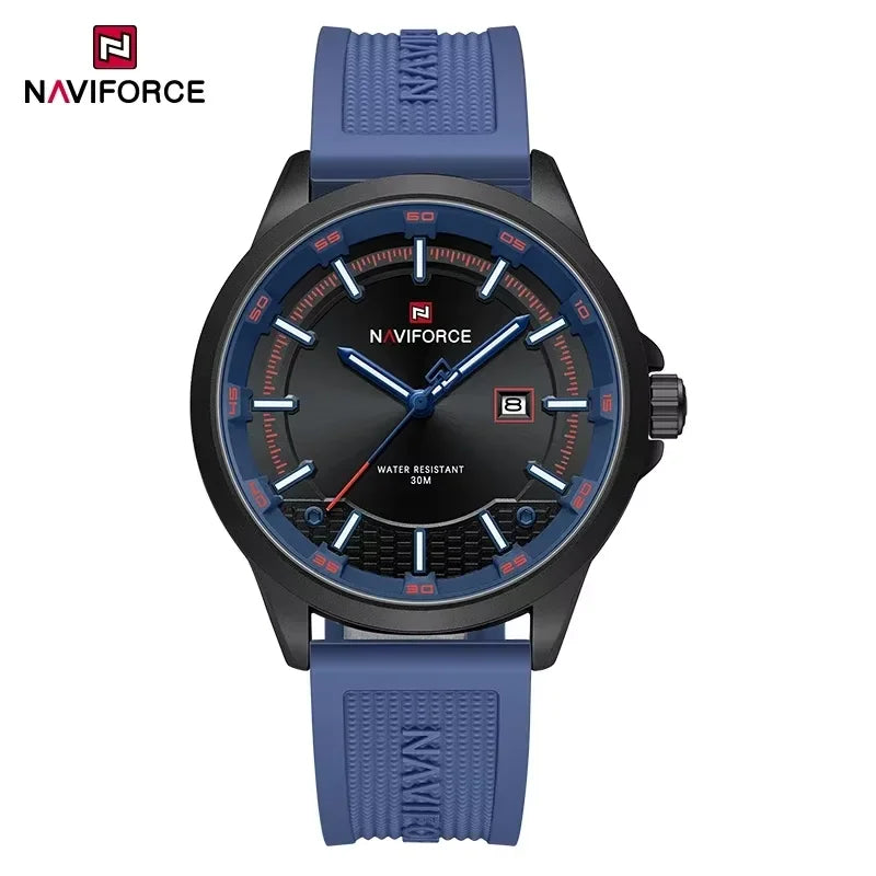 Montre NAVIFORCE — Business, Quartz, Silicone