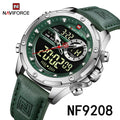 Montre NAVIFORCE 9208 — Quartz &amp; LED, Militaire