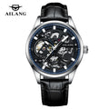 Montre Automatique AILANG 8835 — Squelette Steampunk, Acier