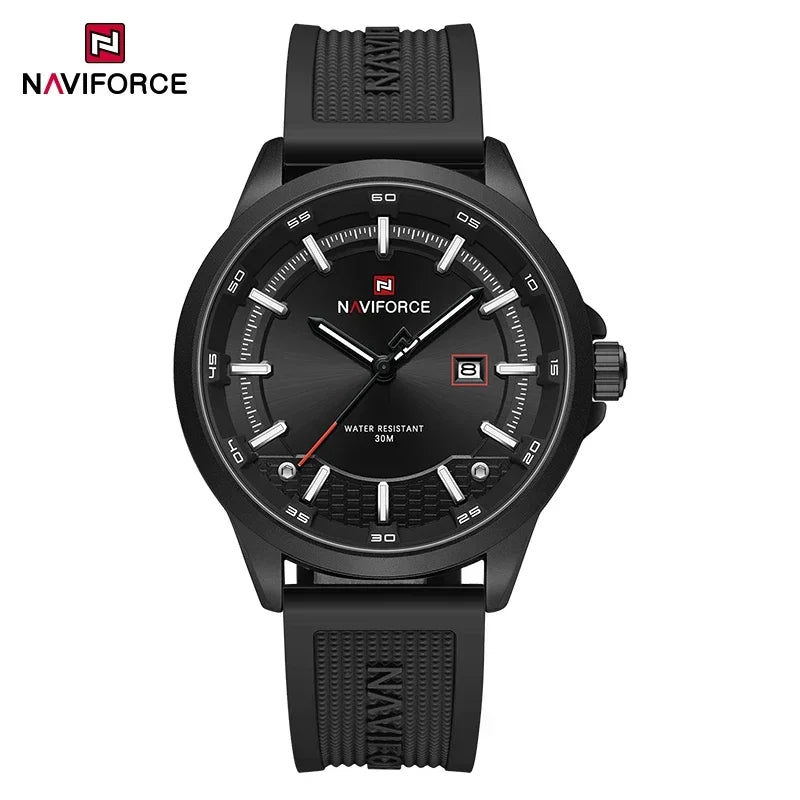 Montre NAVIFORCE — Business, Quartz, Silicone