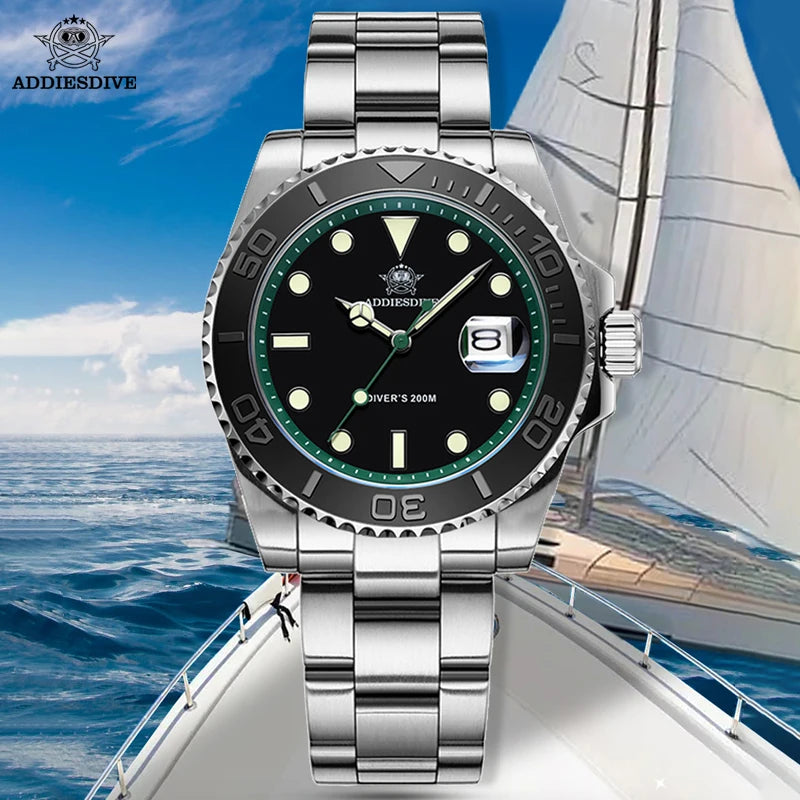 Montre Plongée ADDIESDIVE — Sport, Lunette Acier