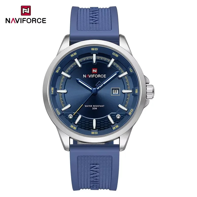 Montre NAVIFORCE — Business, Quartz, Silicone