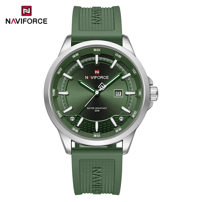 Montre NAVIFORCE — Business, Quartz, Silicone