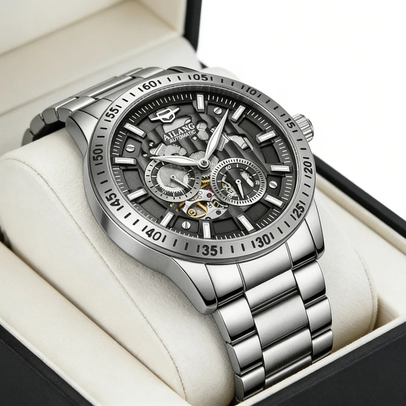 Montre Automatique AILANG — Cadran Ajouré, Design Original