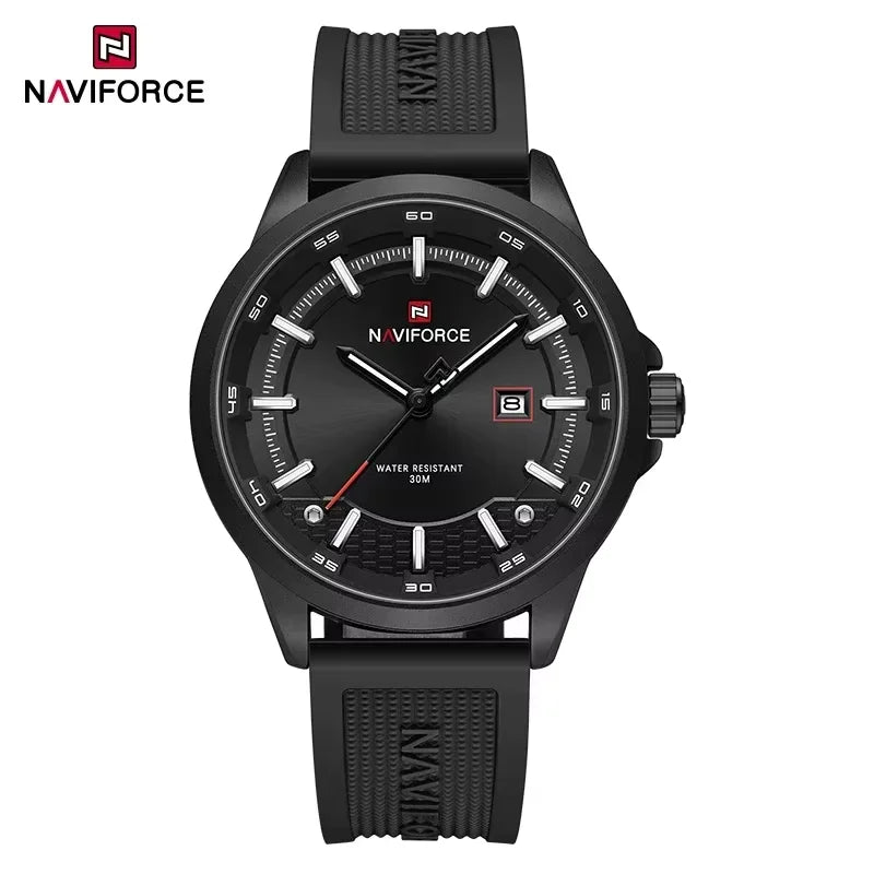 Montre NAVIFORCE — Business, Quartz, Silicone