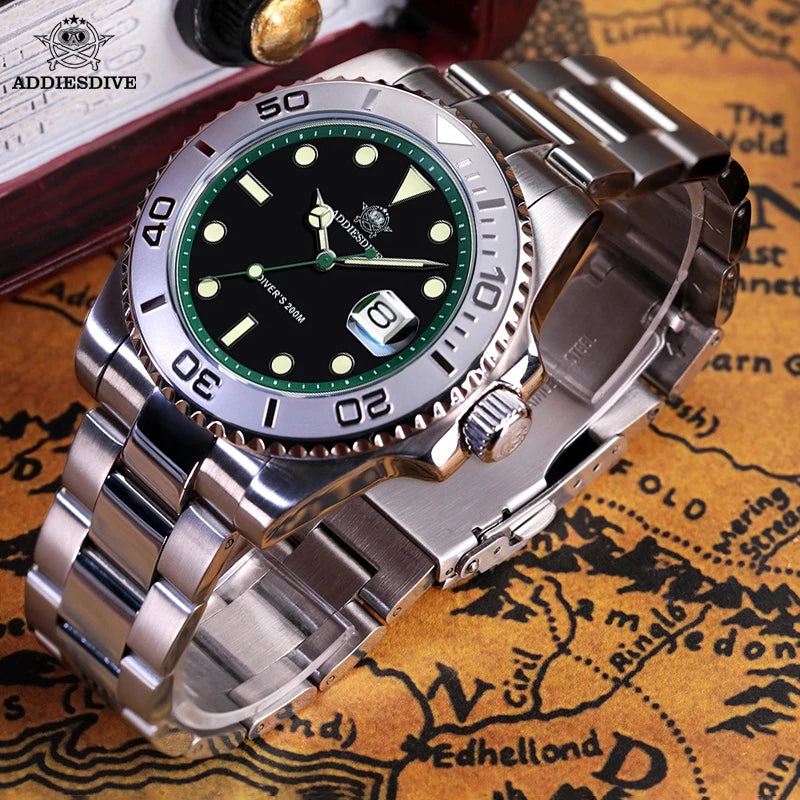 Montre Plongée ADDIESDIVE — Sport, Lunette Acier