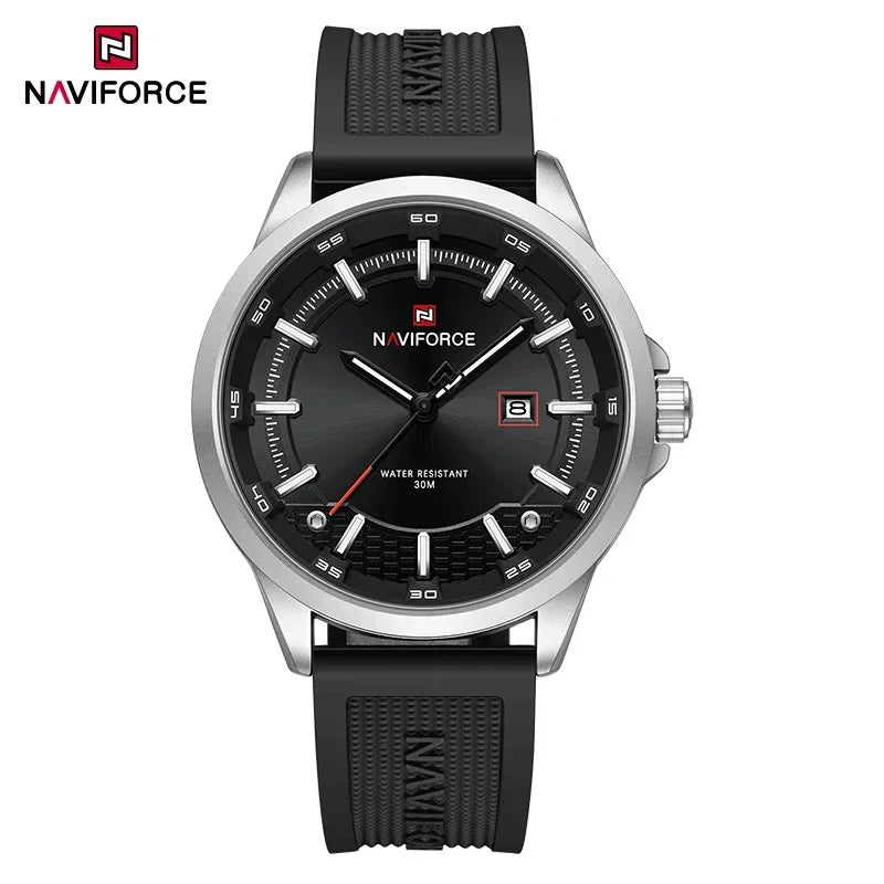 Montre NAVIFORCE — Business, Quartz, Silicone