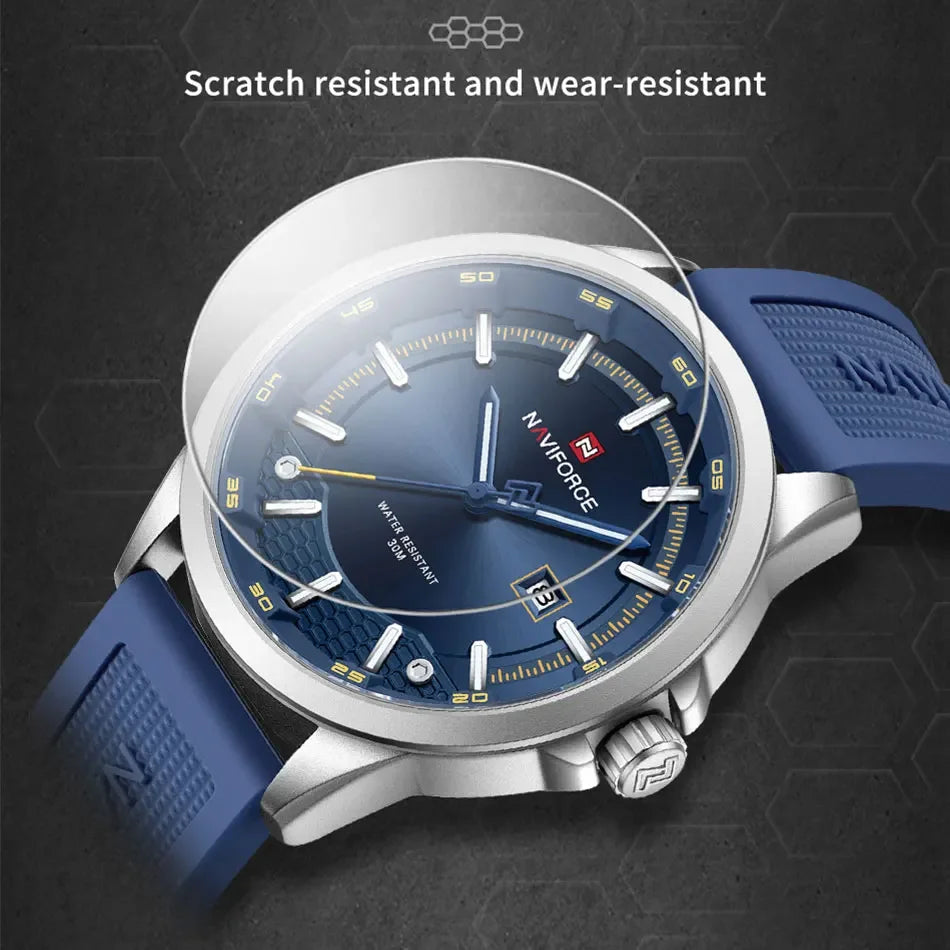 Montre NAVIFORCE — Business, Quartz, Silicone
