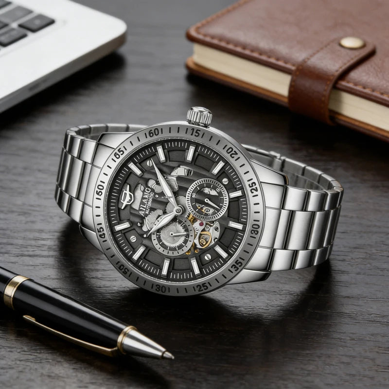 Montre Automatique AILANG — Cadran Ajouré, Design Original