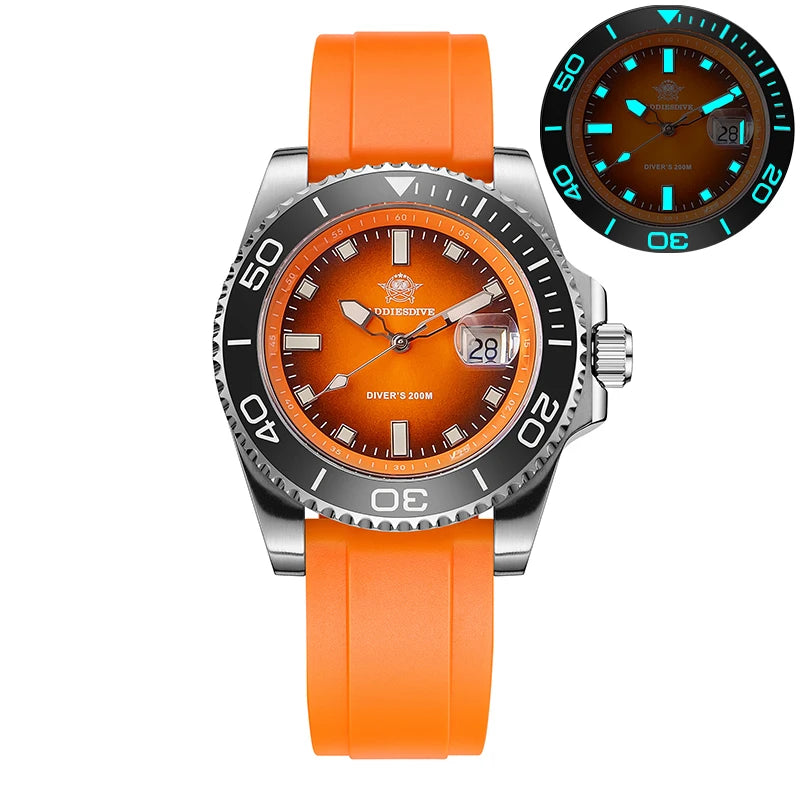 Montre Plongée ADDIESDIVE — Lunette Céramique, Acier ou Rubber