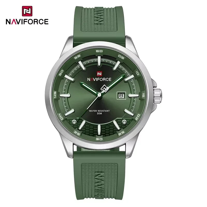 Montre NAVIFORCE — Business, Quartz, Silicone