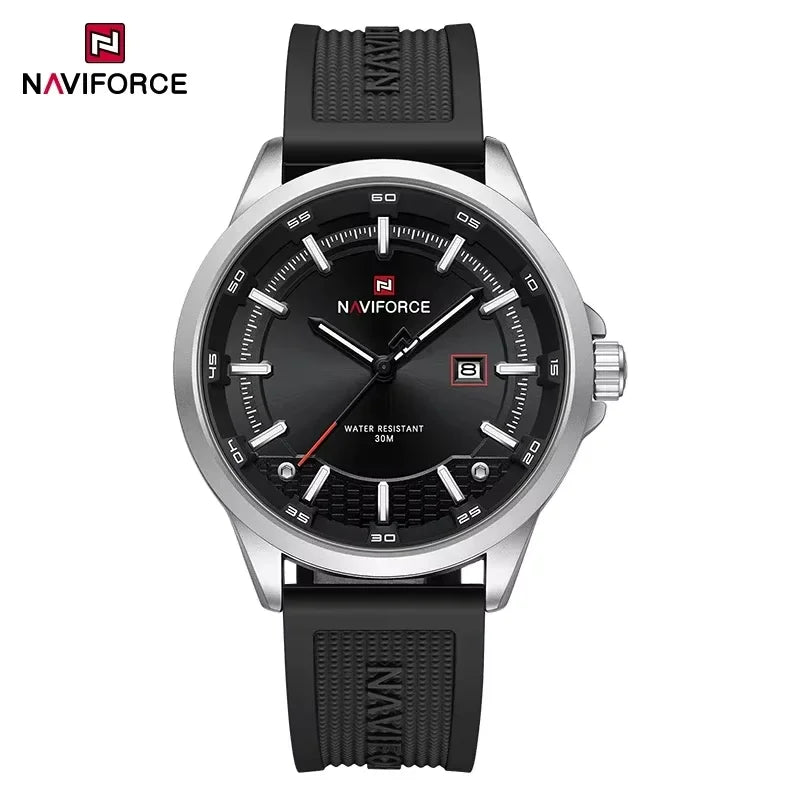 Montre NAVIFORCE — Business, Quartz, Silicone
