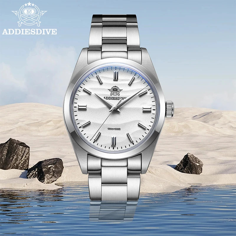 Montre Plongée ADDIESDIVE 36mm — Cadran Sable