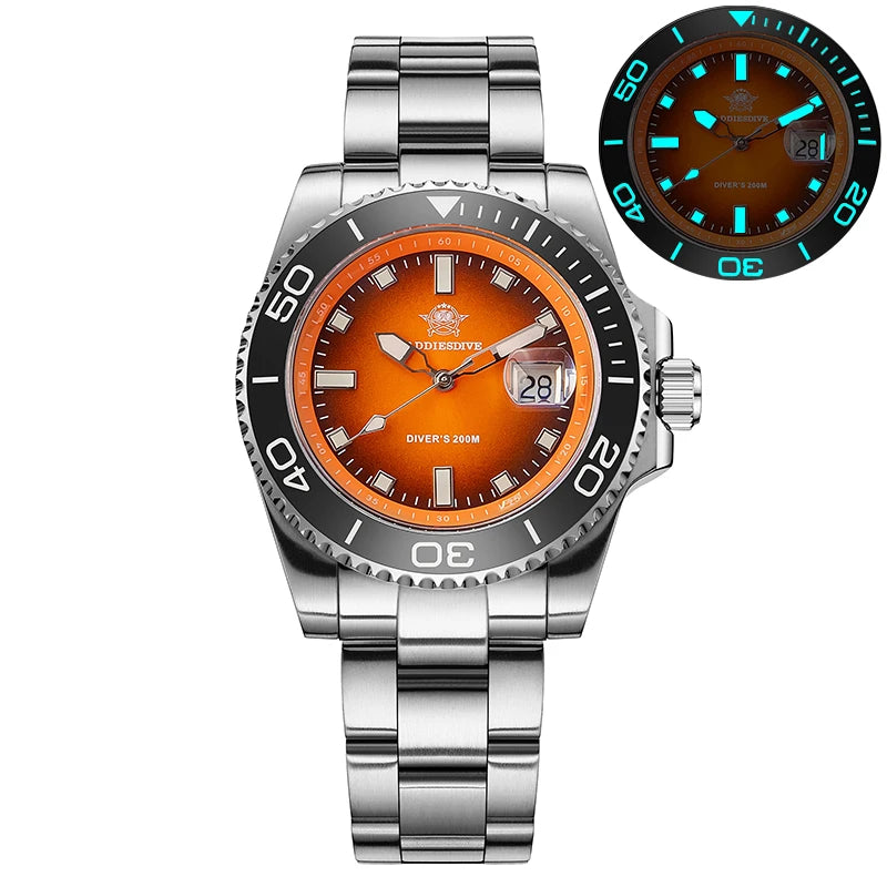 Montre Plongée ADDIESDIVE — Lunette Céramique, Acier ou Rubber