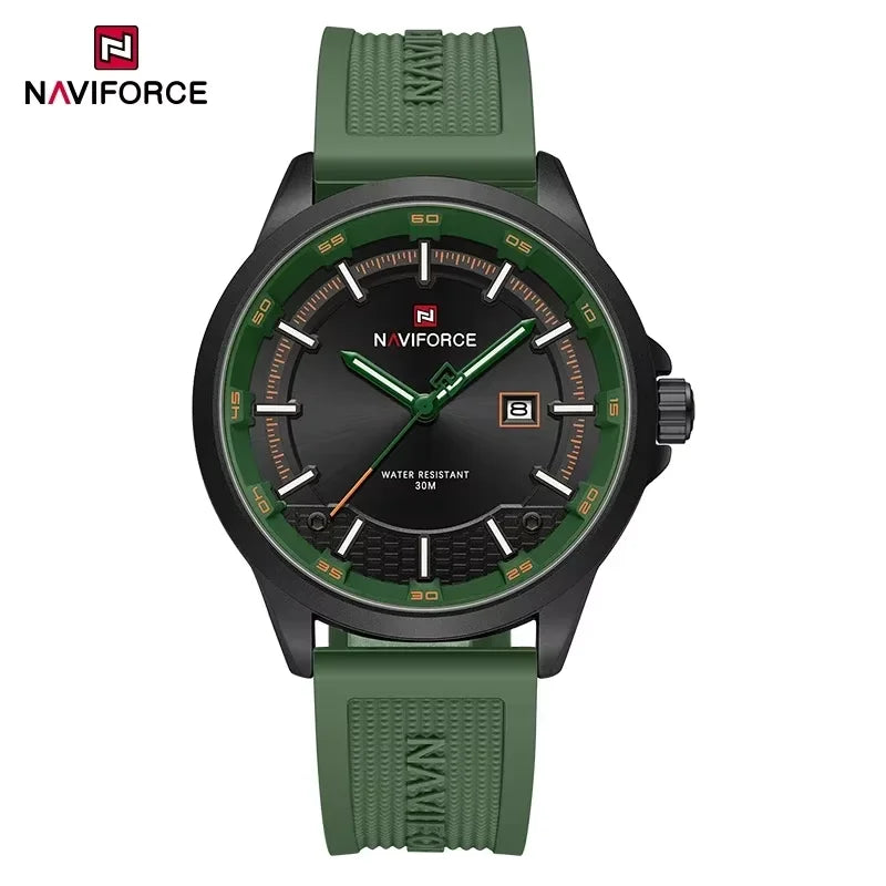 Montre NAVIFORCE — Business, Quartz, Silicone