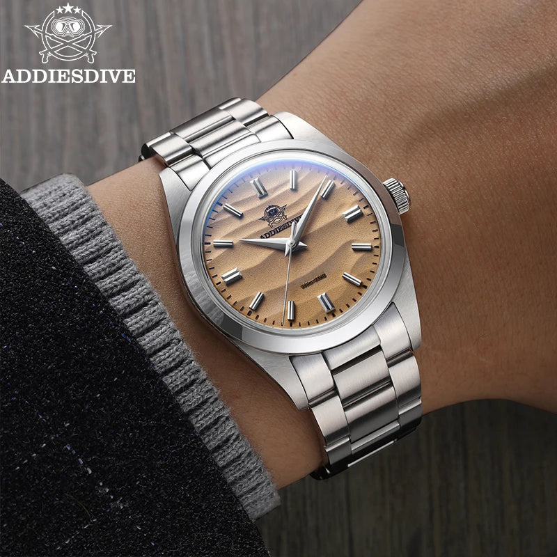 Montre Plongée ADDIESDIVE 36mm — Cadran Sable