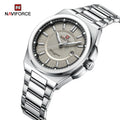 Montre NAVIFORCE — Classique, Acier Inoxydable