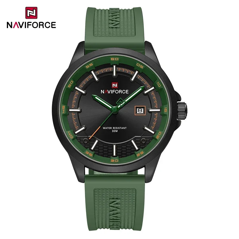 Montre NAVIFORCE — Business, Quartz, Silicone