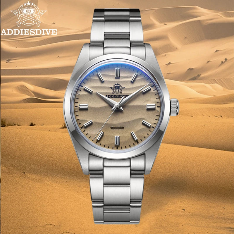 Montre Plongée ADDIESDIVE 36mm — Cadran Sable