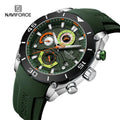 Montre NAVIFORCE Sport — Chronographe Quartz, Militaire