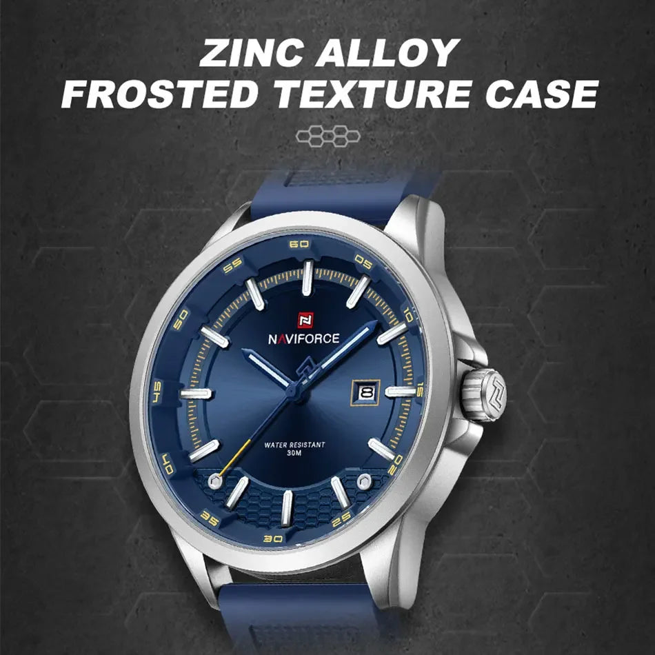 Montre NAVIFORCE — Business, Quartz, Silicone