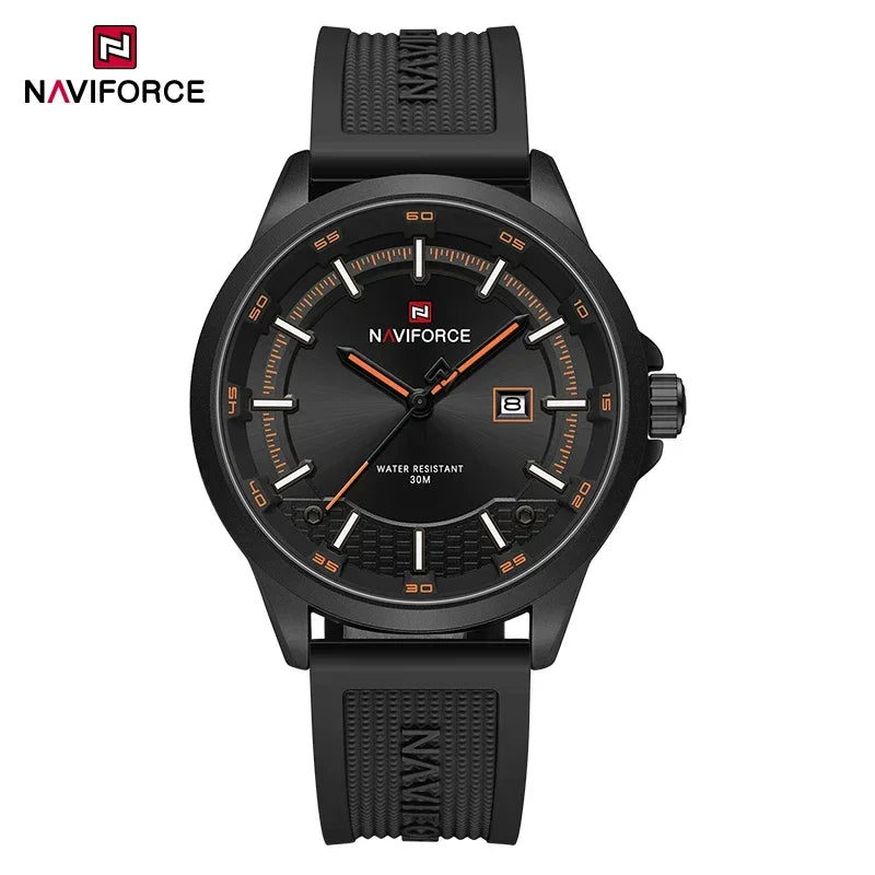 Montre NAVIFORCE — Business, Quartz, Silicone