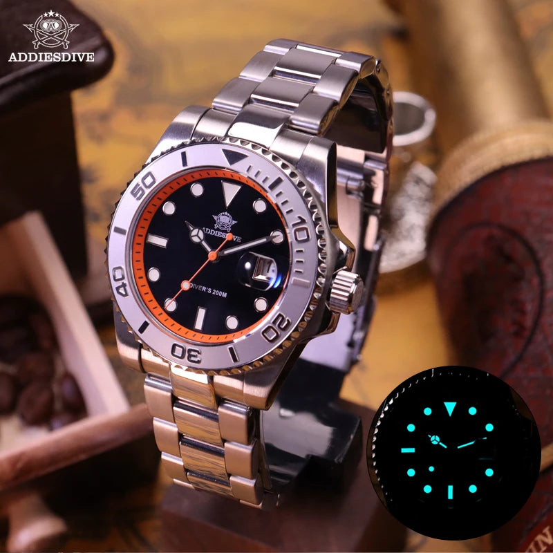 Montre Plongée ADDIESDIVE — Sport, Lunette Acier