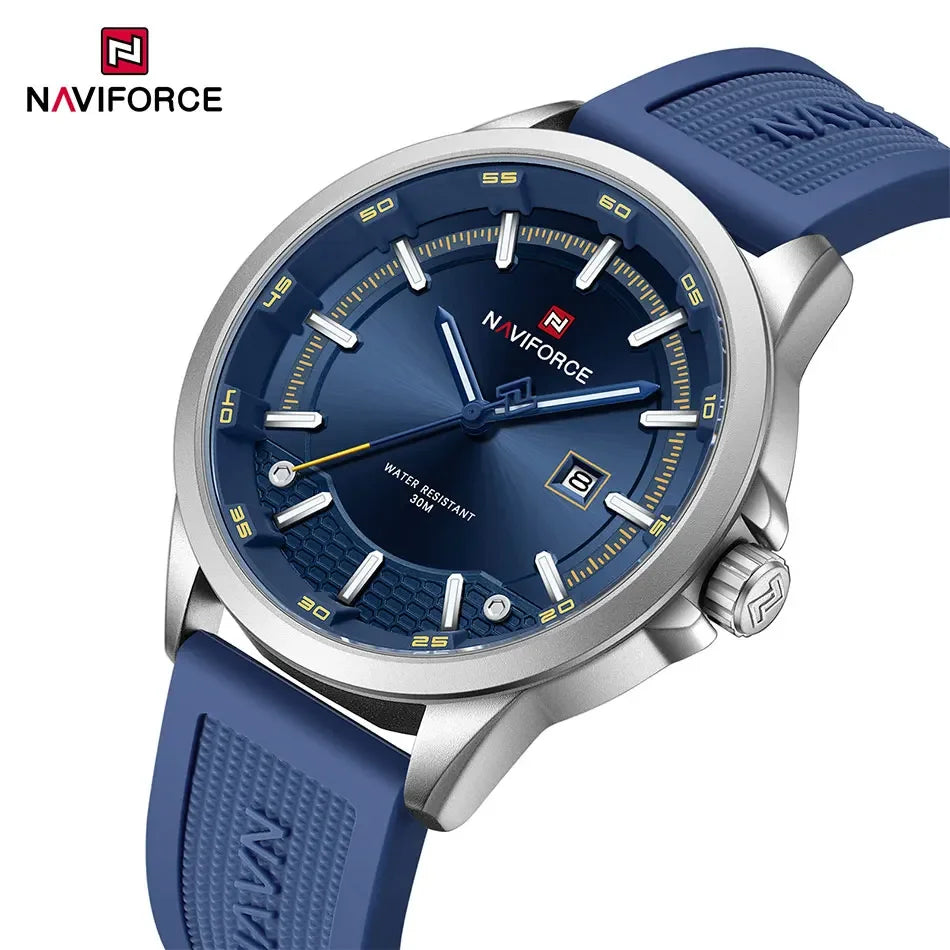 Montre NAVIFORCE — Business, Quartz, Silicone